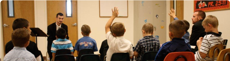 Boys Sunday School Class